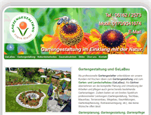 Tablet Screenshot of gartengestaltung-frank-klemt.de